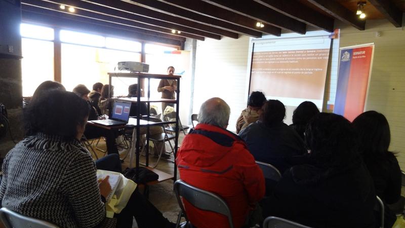 Asistentes al taller de conciencia turística