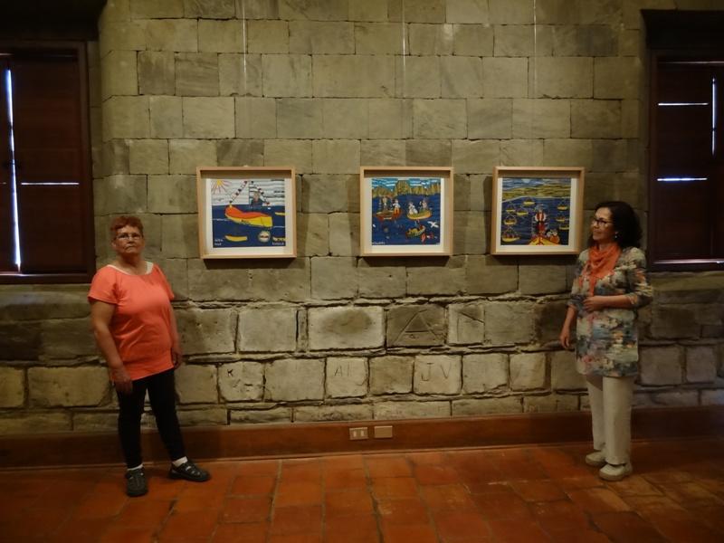Bordando la memoria: Fiesta de San Pedro en Niebla Encargada de montaje y coordinadora de Miramar