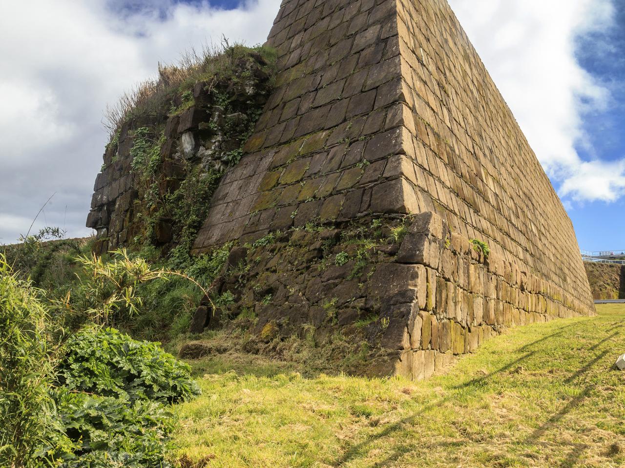 Gran muralla de defensa a tierra (sección sur)