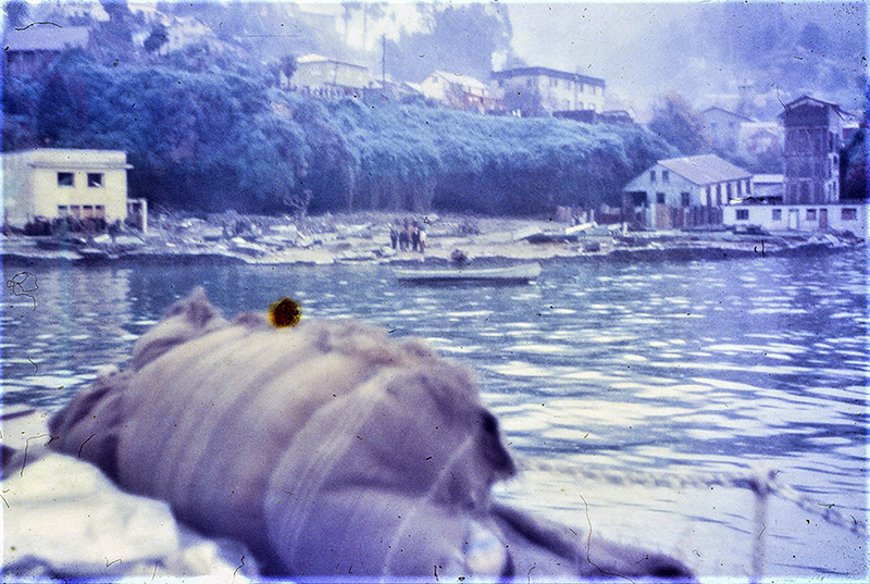 Andábamos mariscando, la mar empezó a recogerse...