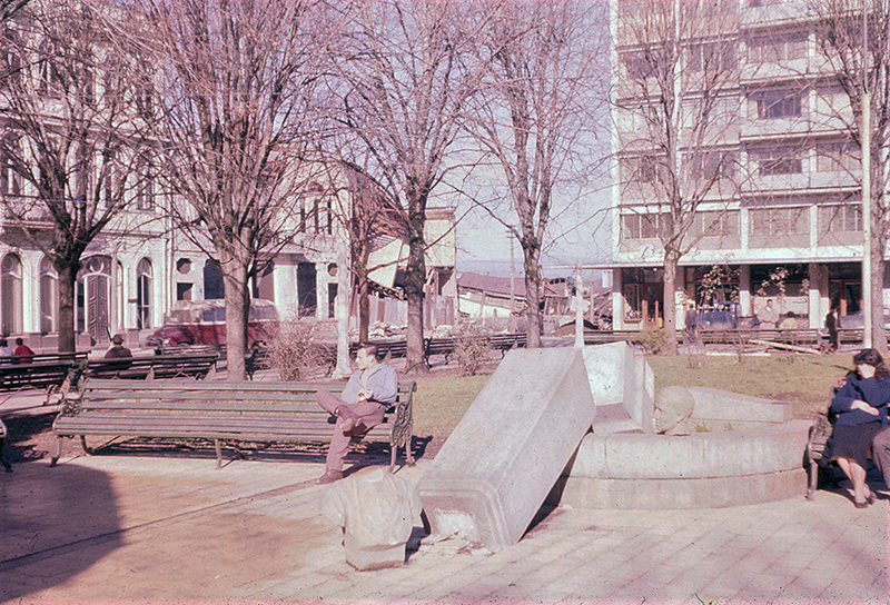 Plaza de Valdivia, 1960
