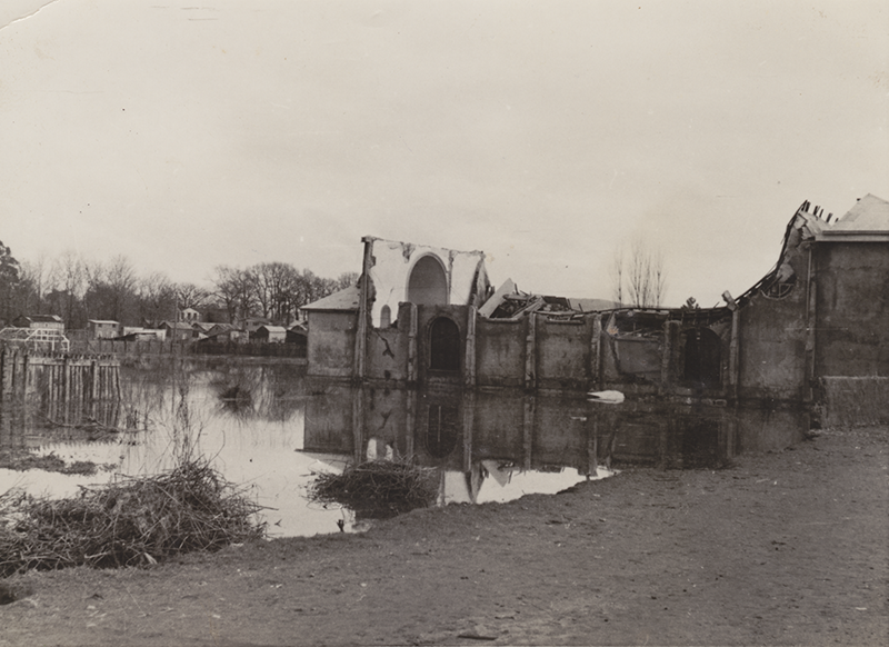 Ruinas de la Capilla del Colegio María Auxiliadora