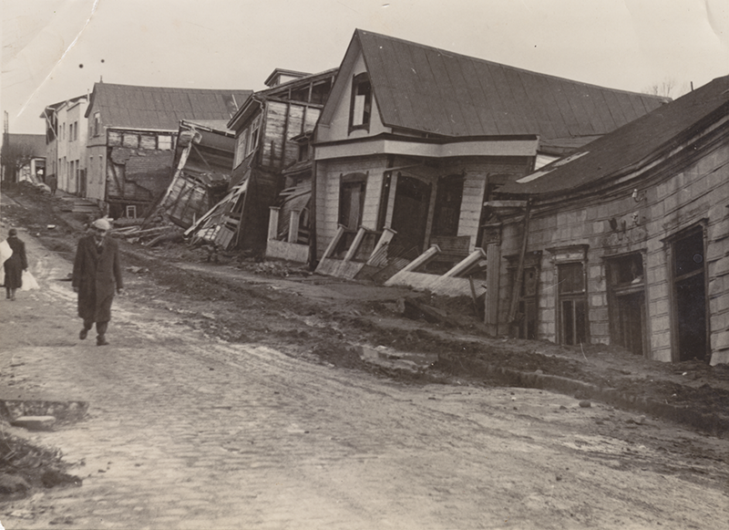 Calle García Reyes subiendo a Beauchef