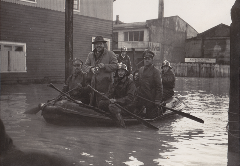 Calle Ecuador, casco urbano de Valdivia