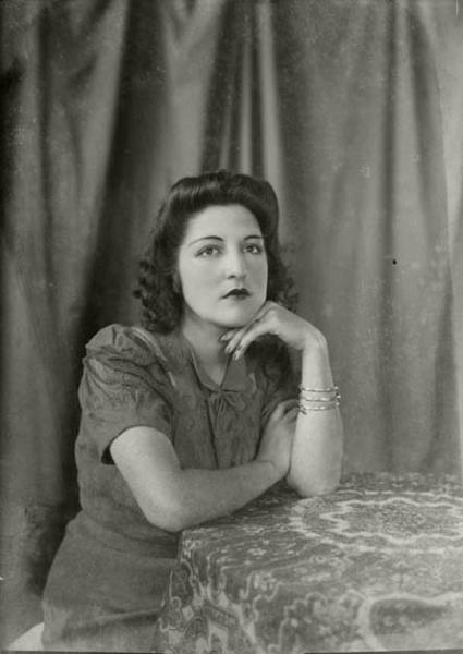 Retrato de María B. de Alarcón