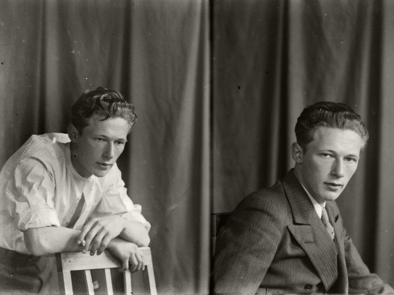 Dos retratos masculinos