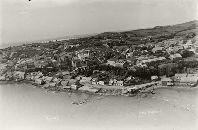 Paisaje de bordemar de Ancud