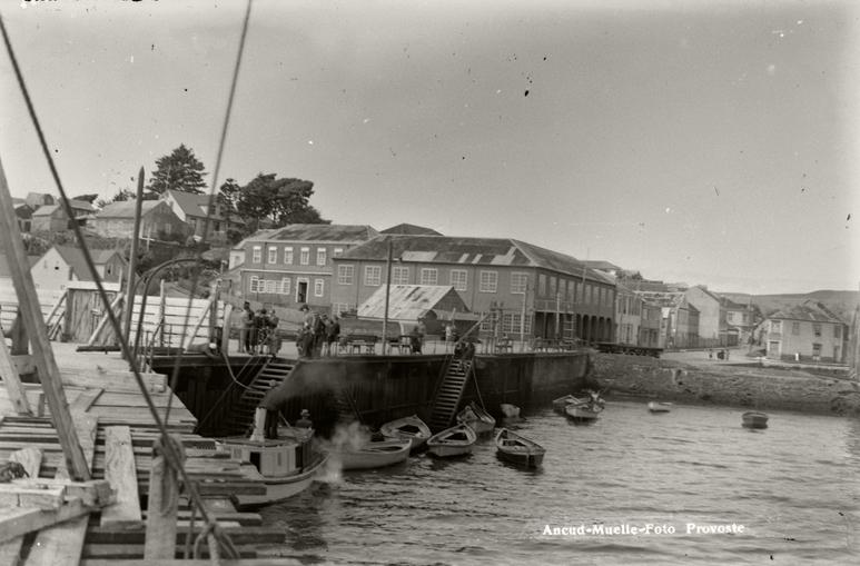 Paisaje de bordemar de Ancud
