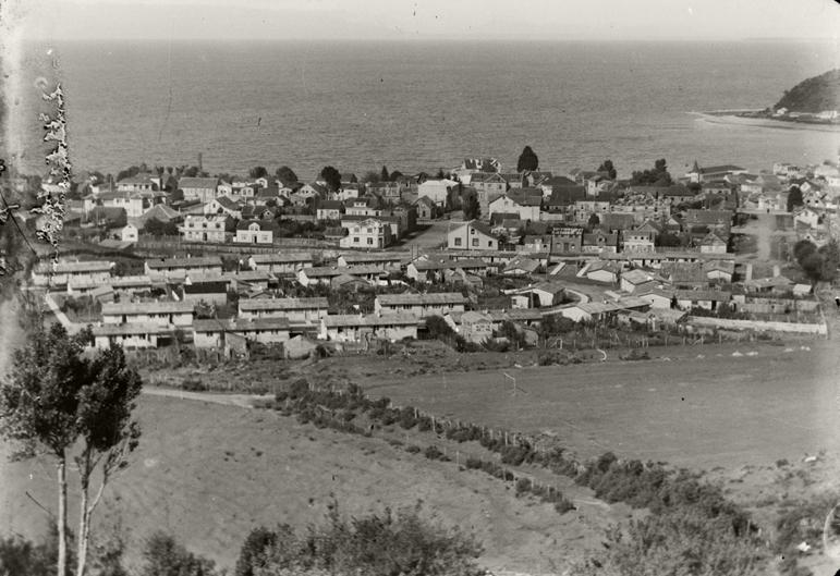 Paisaje de bordemar de Puerto Montt