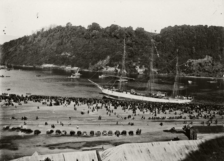 Inauguración del Molo Portuario
