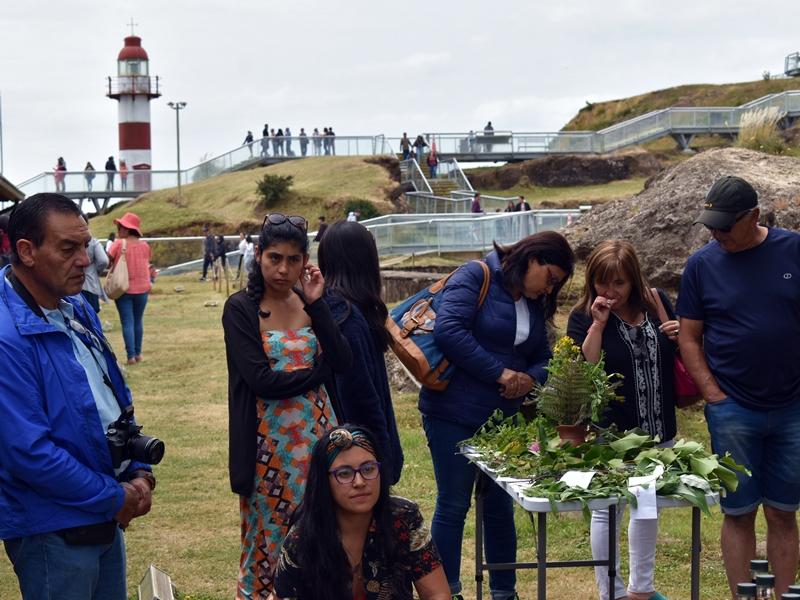 Visitantes participaron de la muestra